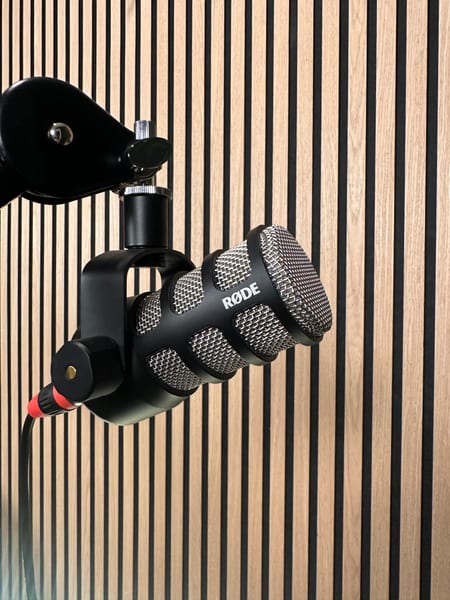Professional RODE PodMic microphone